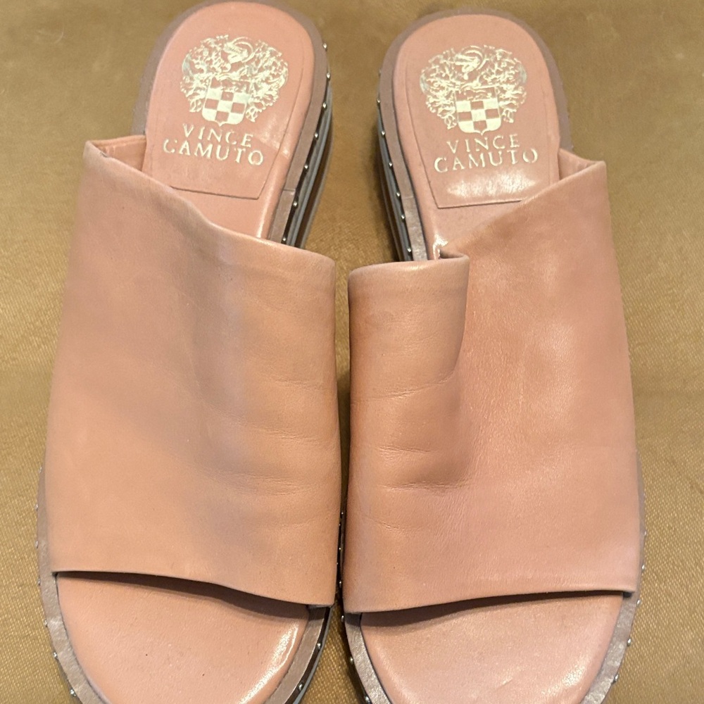 Vince Camuto Women's Brown Mules